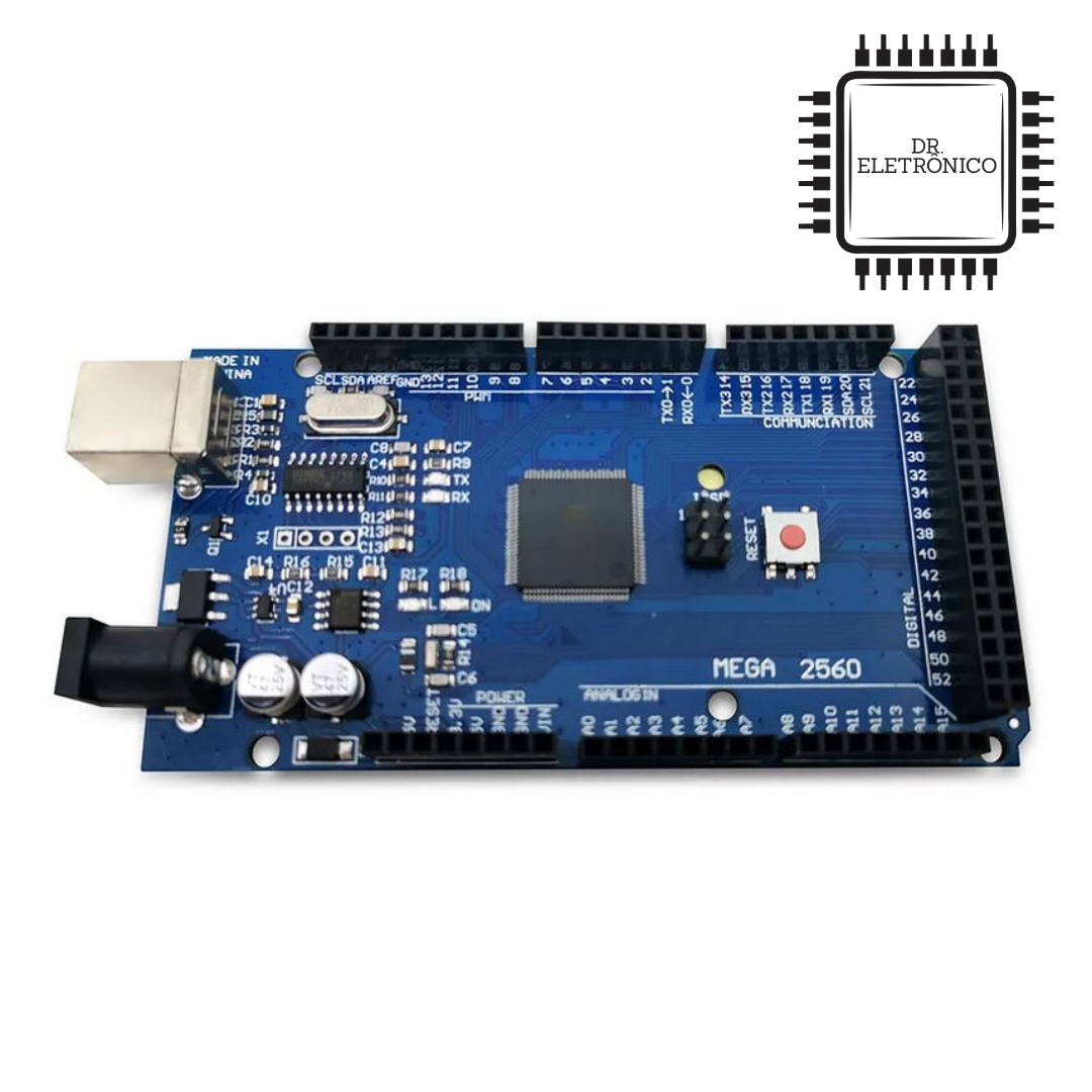 Arduino Mega Atmega 2560 com ch340 - Imagem 5