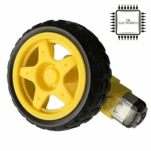 Kit Roda com Motor DC