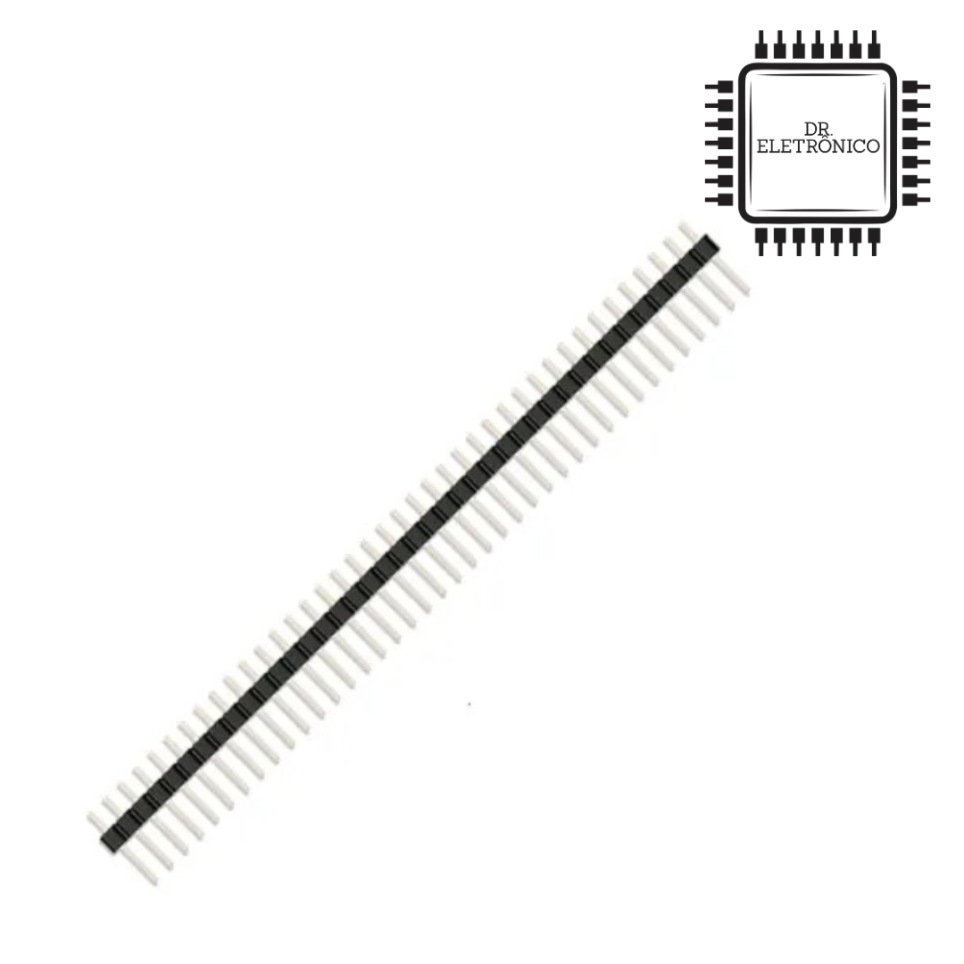 Conector Barra de Pinos Macho 40 pinos 180 graus