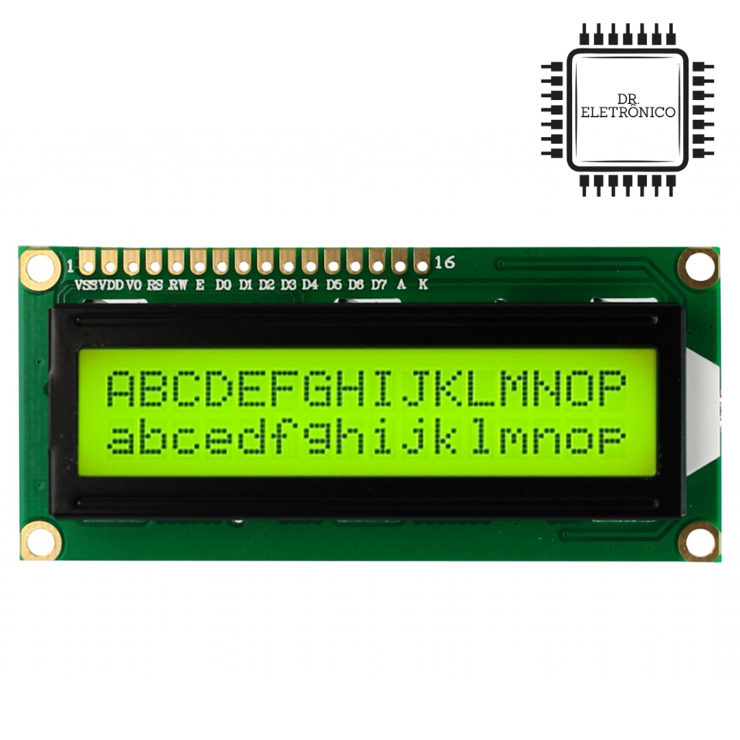 Display LCD 16x2 Verde