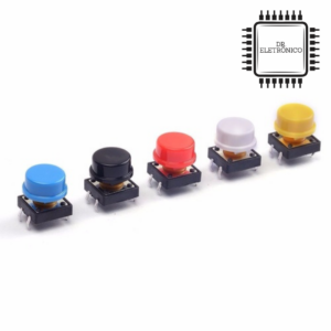 Chave Tactil 12x12x7,3mm com Capa