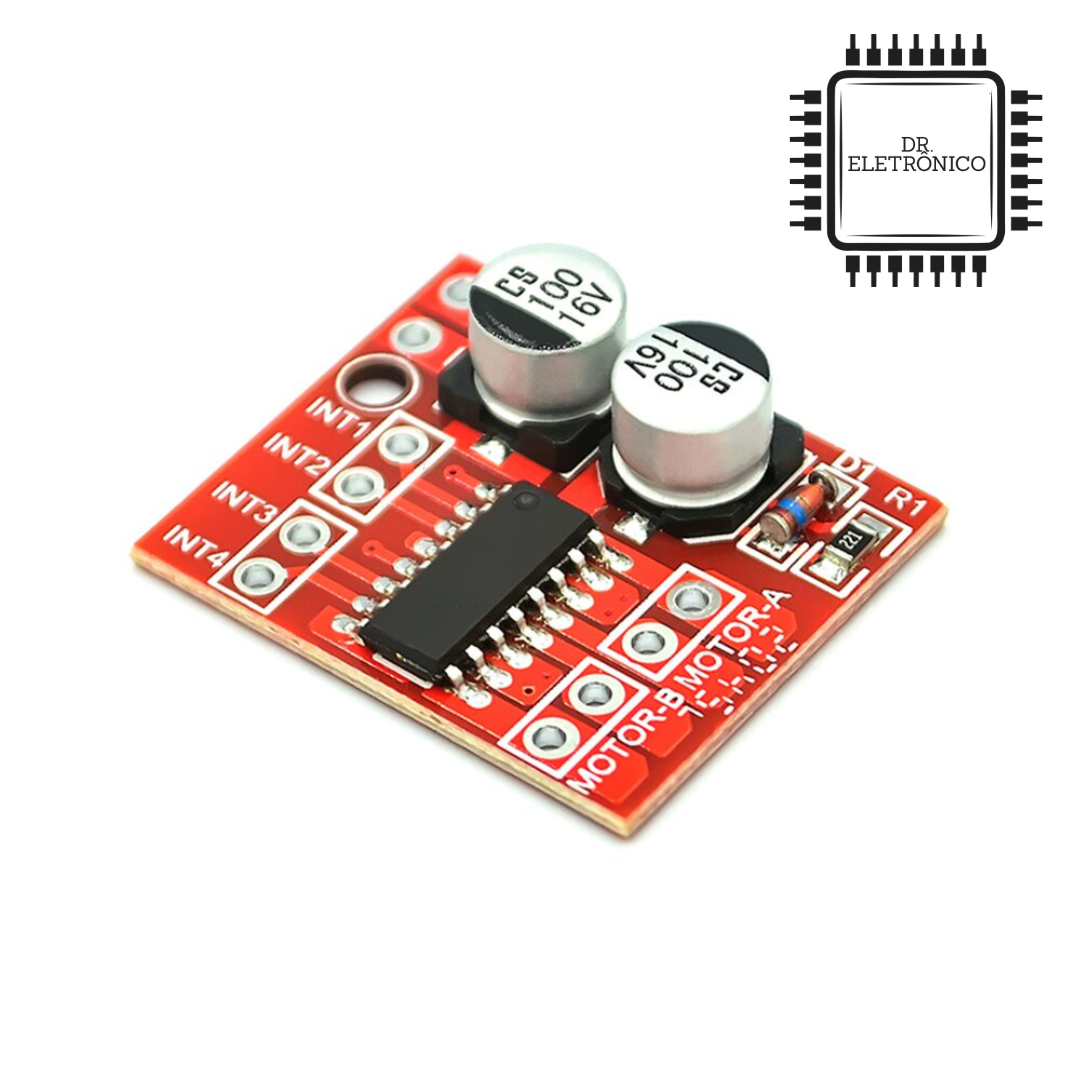 Módulo Minidriver Motor com dupla PonteH MX1508