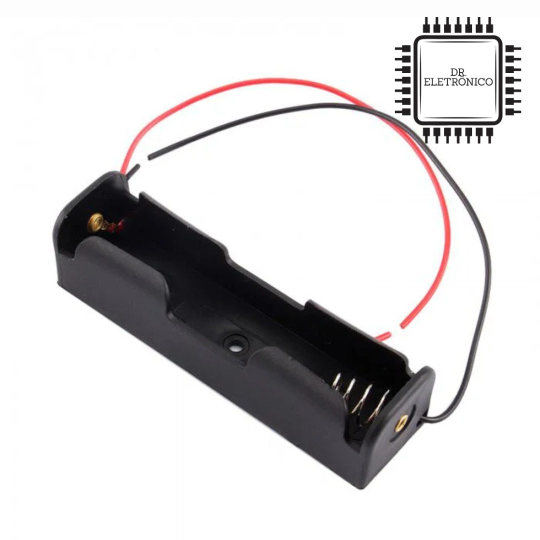 Suporte para 1 bateria 18650 - Canoa - Imagem 2