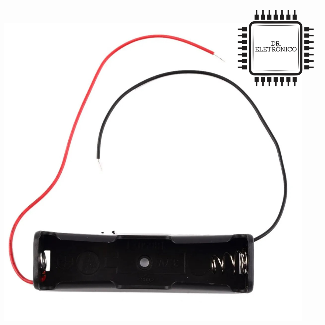 Suporte para 1 bateria 18650 - Canoa - Imagem 4