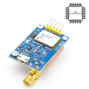 Módulo GPS Mini Neo-7M com Conector para Antena Sma
