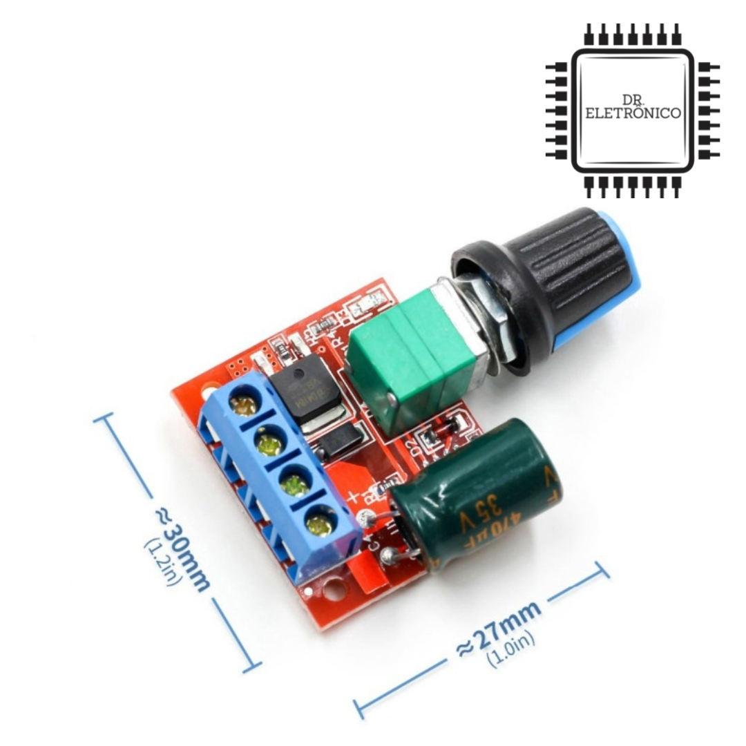 Módulo Controladora PWM Dimmer PN35 - Imagem 2