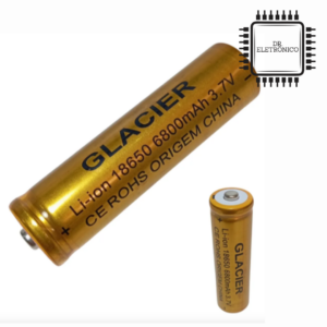 Bateria 18650 3.7v 6800mah