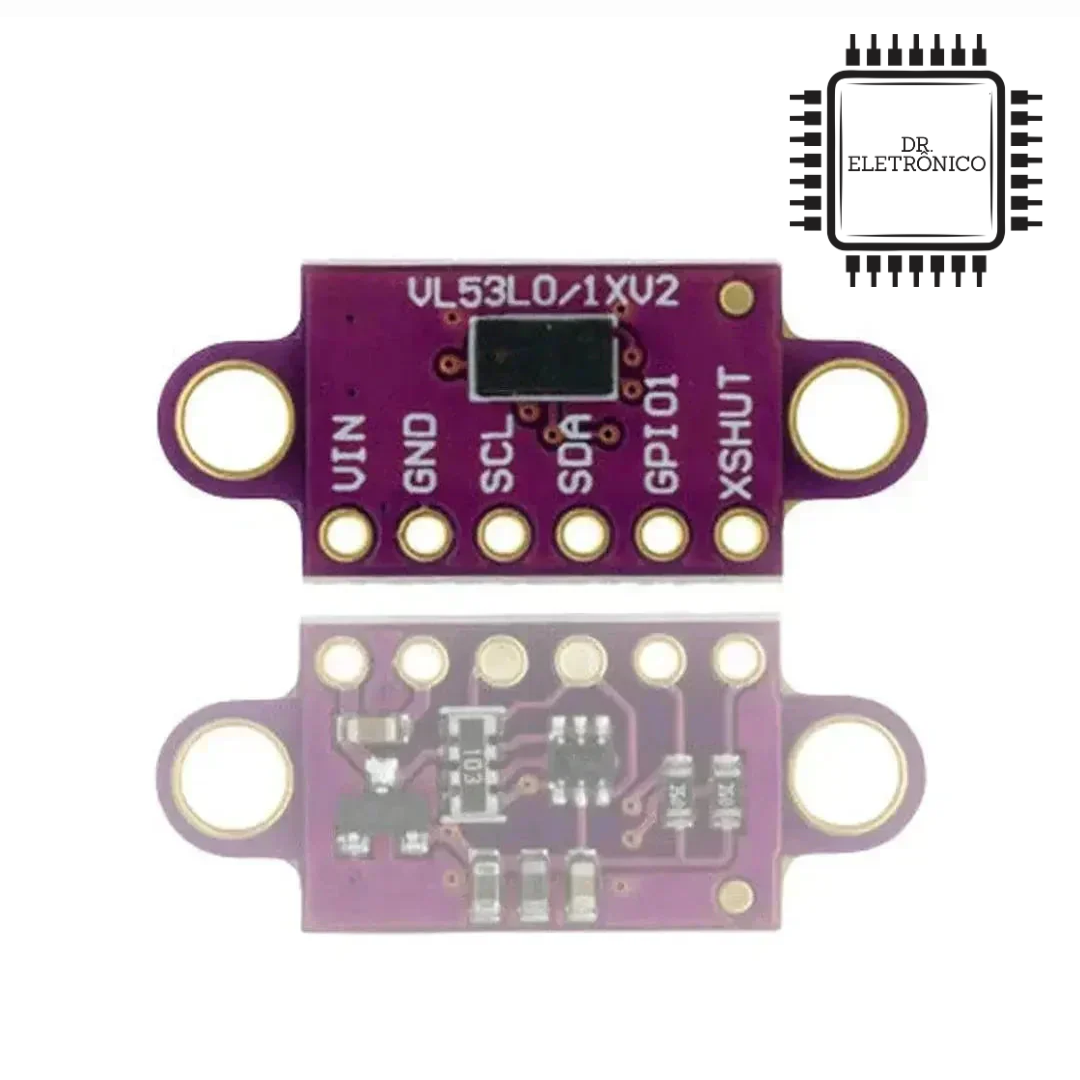 Módulo Sensor de Distância Laser VL53L0X - Imagem 3