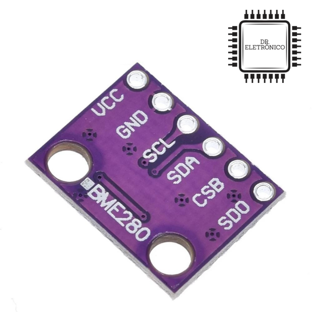 Módulo Sensor De Pressão e Temperatura BMP280 - Imagem 2