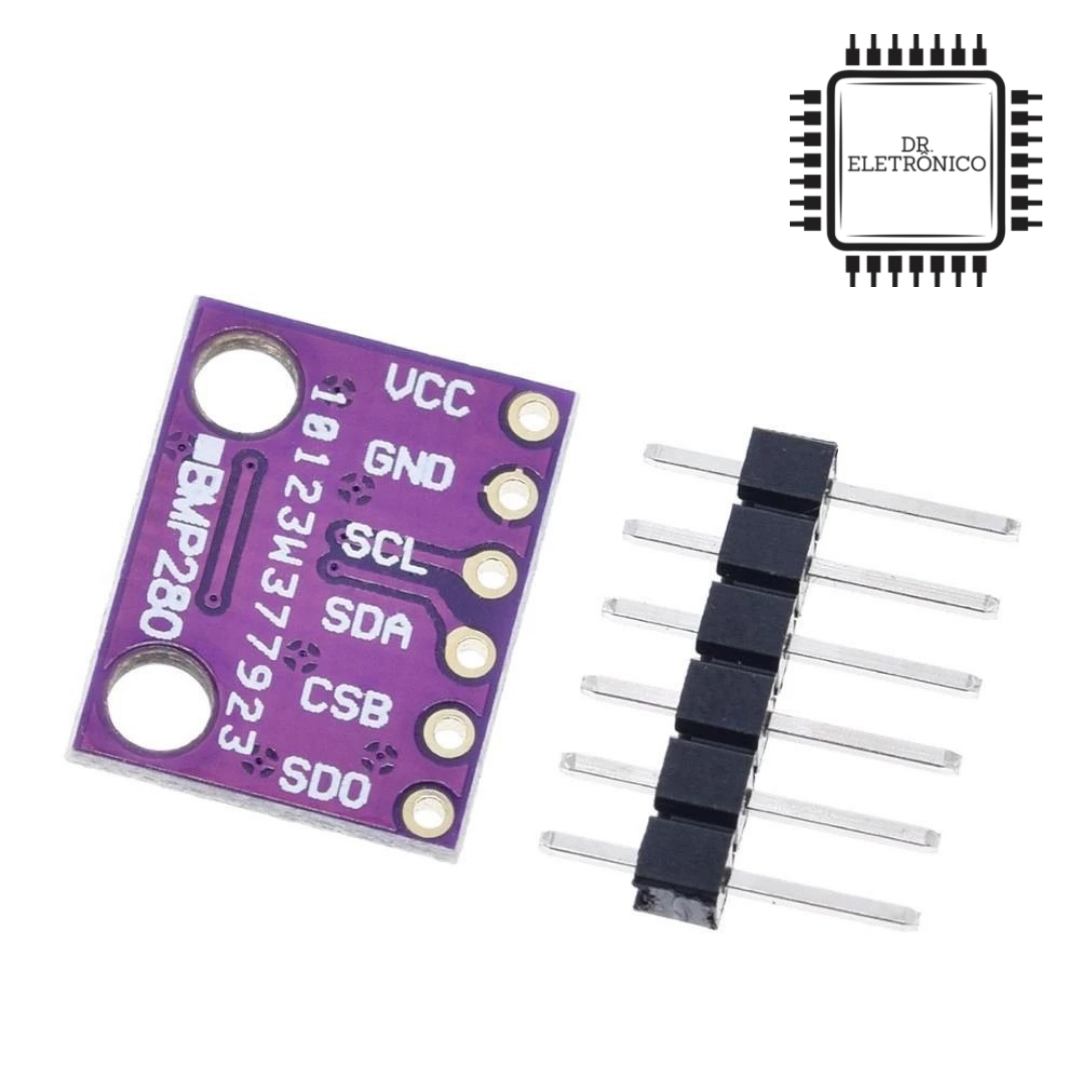 Módulo Sensor De Pressão e Temperatura BMP280 - Imagem 4