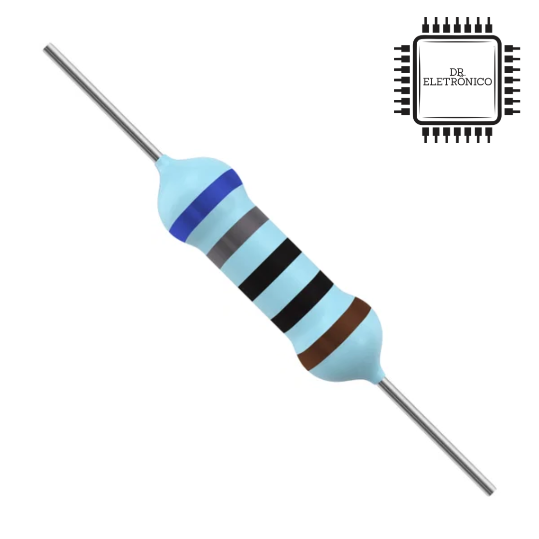 Resistor de Precisão 680R 1/4w
