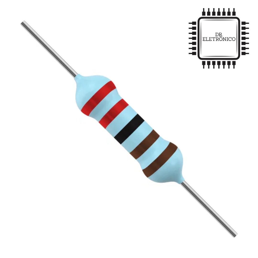 Resistor de Precisão 2K2 1/4w