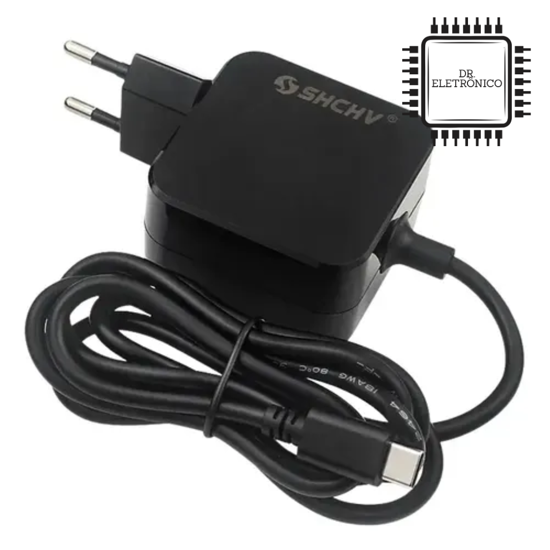 Fonte Raspberry 5.1V 5A 27W Tipo C