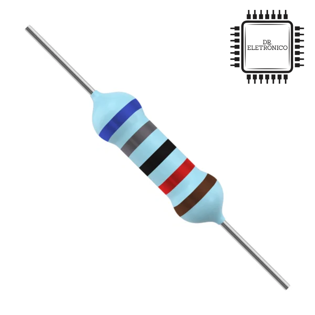 Resistor de Precisão 68K 1/4w
