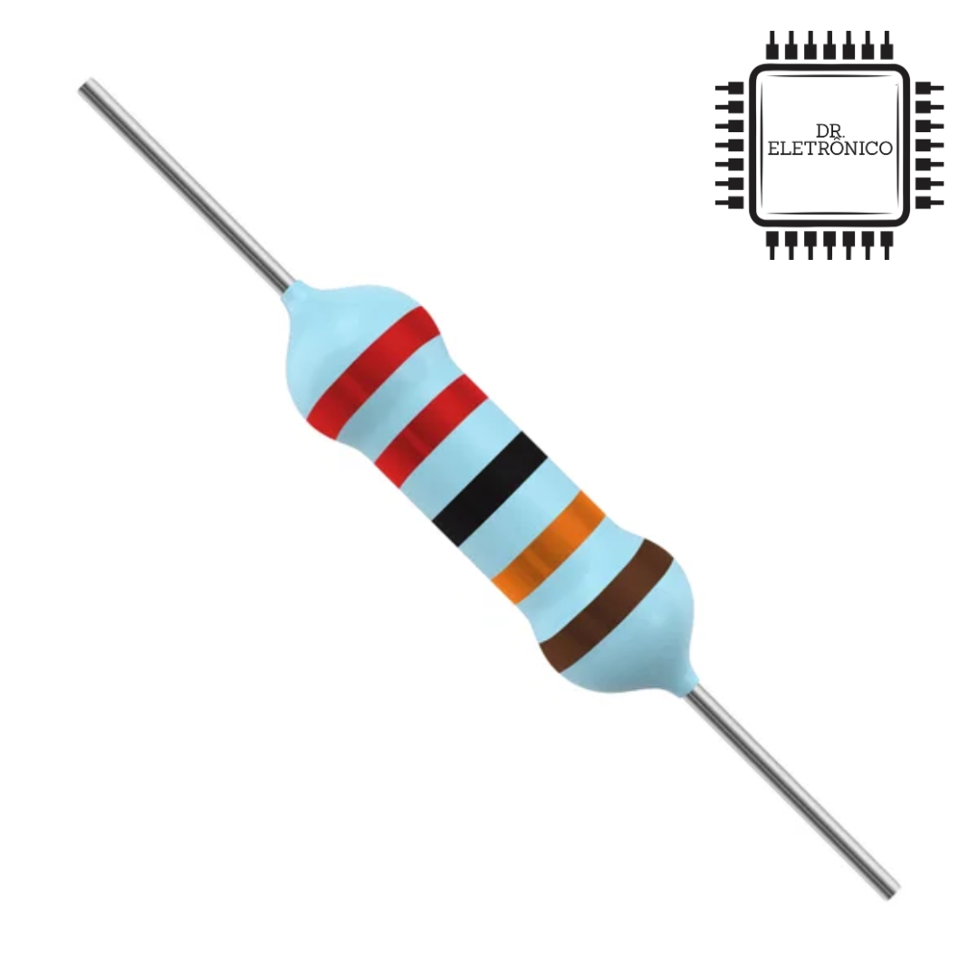 Resistor de Precisão 220K 1/4w