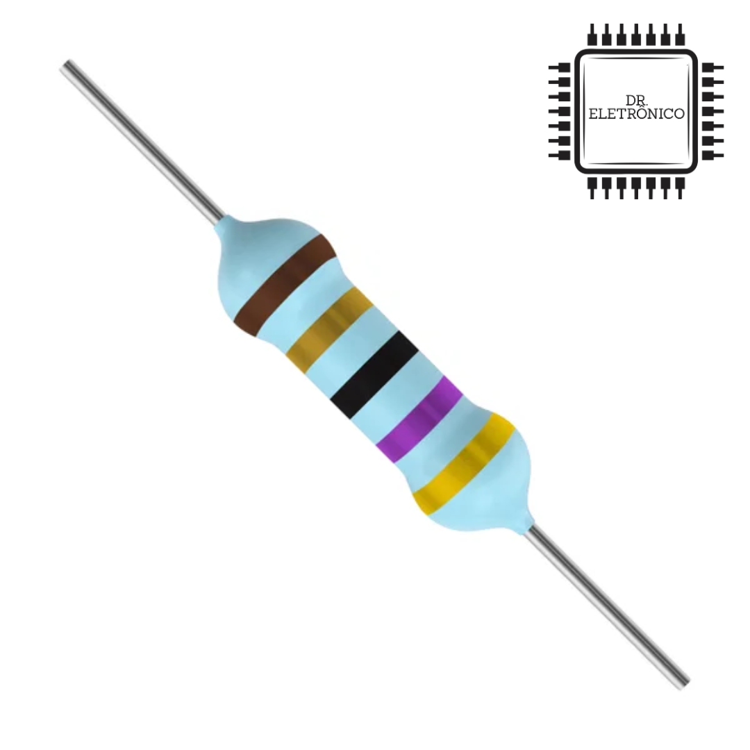 Resistor de Precisão 47R 1/4w