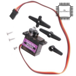 Servo Motor Tower Pro MG-90- Engrenagem Metal