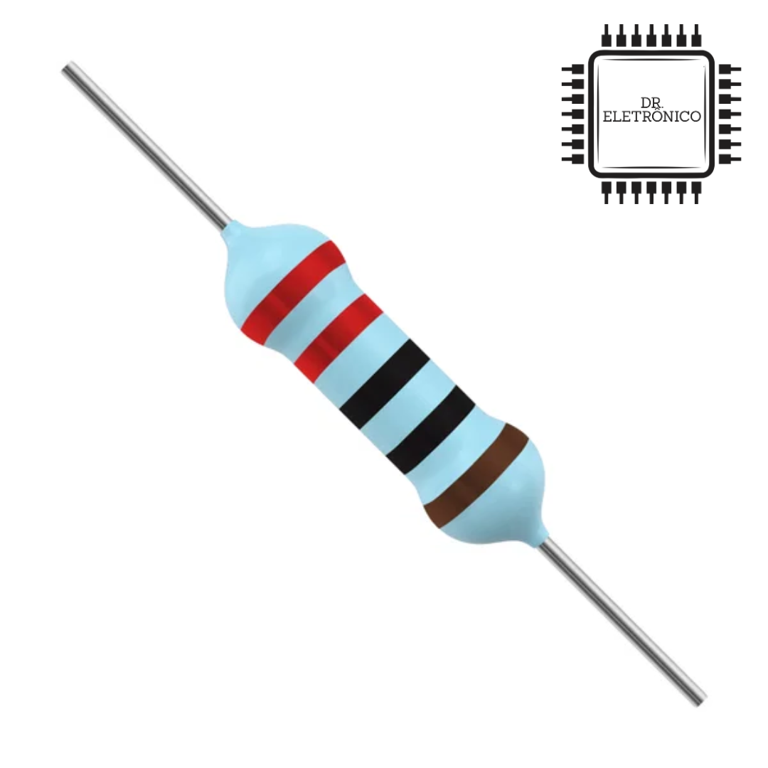 Resistor de Precisão 220R 1/4w