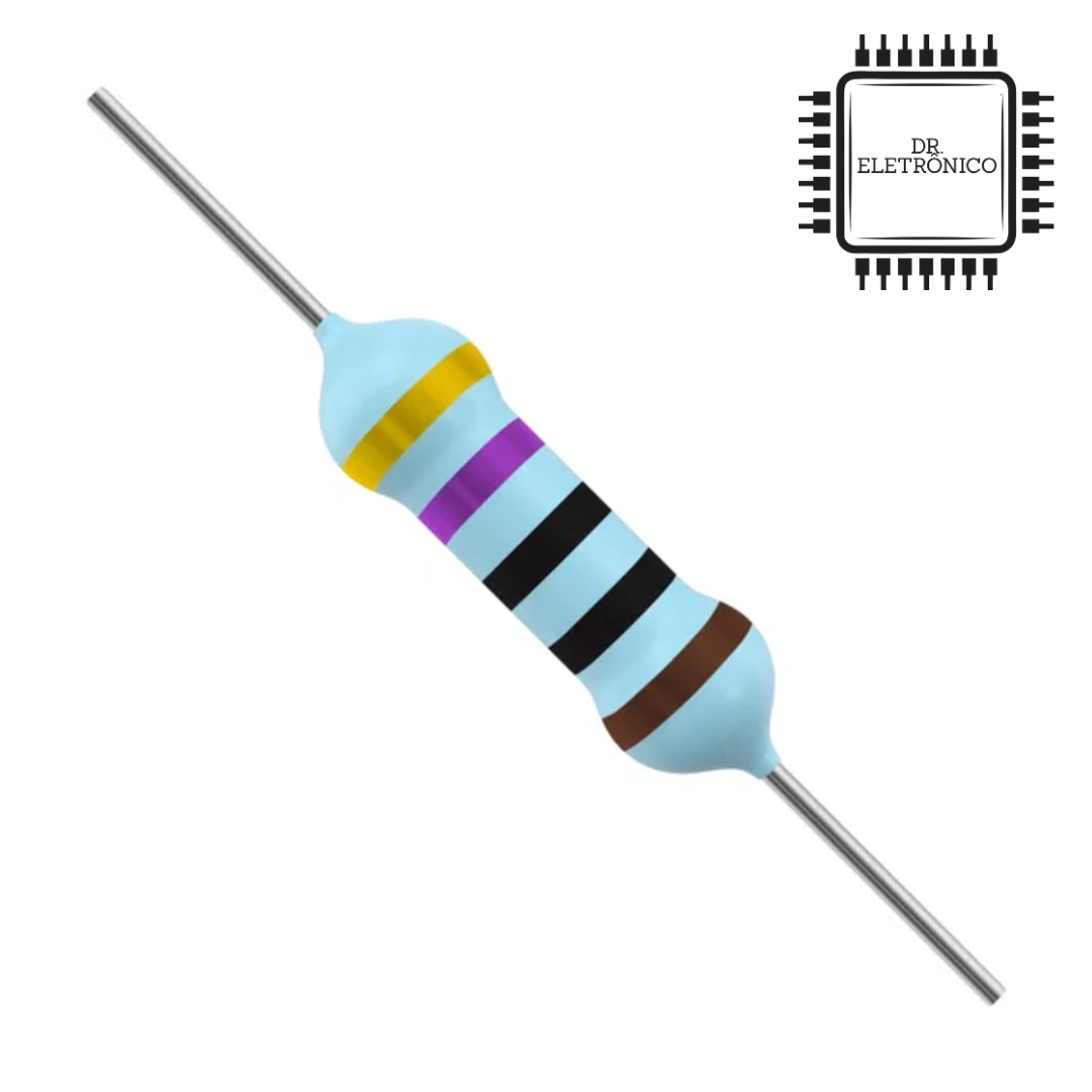 Resistor de Precisão 470R 1/4w