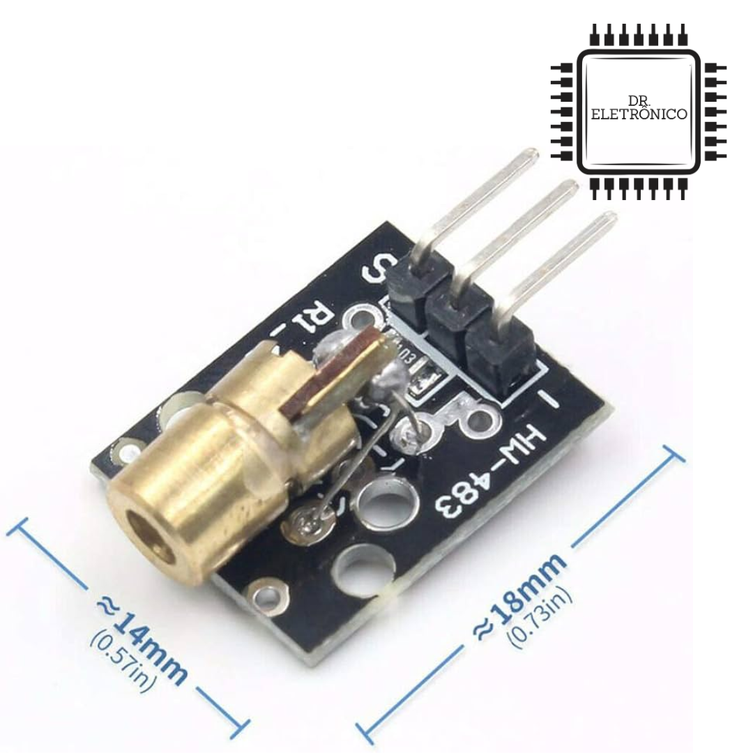 Módulo Laser Keyes Ky-008 - Imagem 3