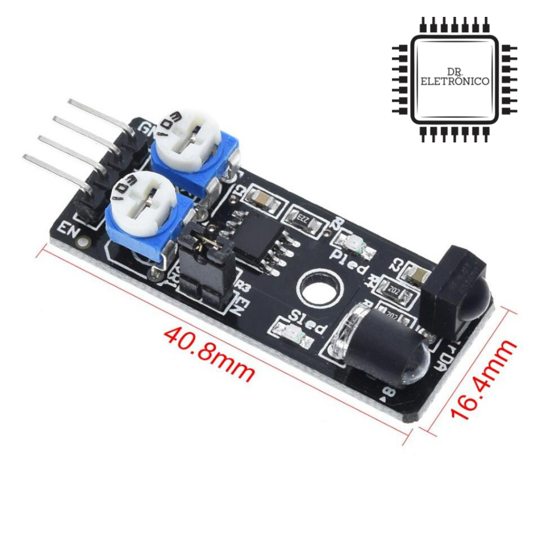 Módulo Sensor de Obstáculos Reflexivo Infravermelho KY-032 - Imagem 2