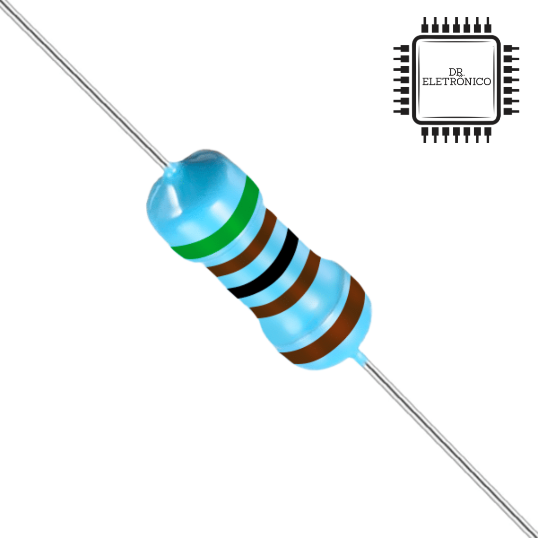 Resistor de Precisão 5K1 1/4w